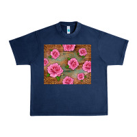 Western Pink Roses Urban Heavy Tee | Teevron
