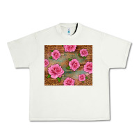 Pistachio Western Pink Roses Urban Heavy Tee - LillyAllenDesigns
