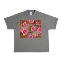 Tornado Western Pink Roses Urban Heavy Tee - LillyAllenDesigns