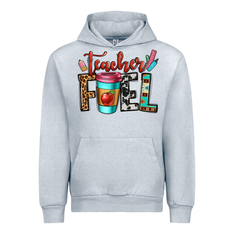 Teacher Fuel Urban Hoodie by OliviaCreatesArt | Teevron
