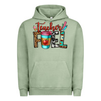 Pigment Oil Green teacher fuel Urban Hoodie - OliviaCreatesArt