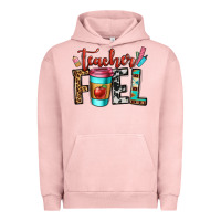 Pigment Salmon teacher fuel Urban Hoodie - OliviaCreatesArt