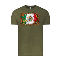 Christmas Lights Mexican Flag Vintage Tee | Teevron