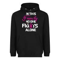 Black In This Family No One Fights Alone Cancer Survivor Heavyweight Hoodie - Bettercallsaul