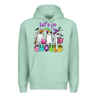Seafoam Let's go ghouls Premium Hoodie - NancyCooperArtShop