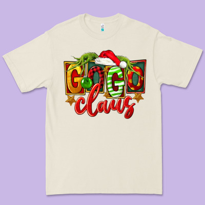 Christmas Gogo Claus Premium Tee Designed By Fadigitalartstudio