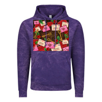 Cloud Purple love letters tumbler Vintage Hoodie - AdoDesignShop