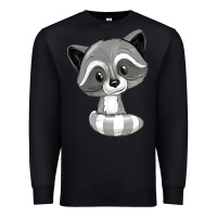 Black raccoon Premium Sweatshirt - texasbilliewilder