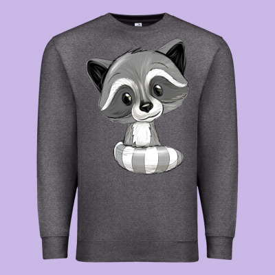 Raccoon Premium Sweatshirt Designed By Texasbilliewilder