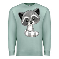 Seafoam raccoon Premium Sweatshirt - texasbilliewilder