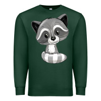 Sports Green raccoon Premium Sweatshirt - texasbilliewilder