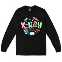 Black x ray tech Long Sleeve Tee - MaliasSmallBusiness