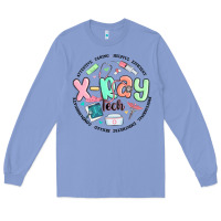 Colony Blue x ray tech Long Sleeve Tee - MaliasSmallBusiness