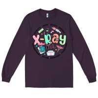 Plum x ray tech Long Sleeve Tee - MaliasSmallBusiness