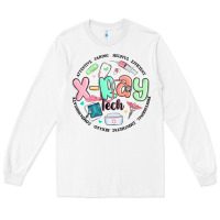White x ray tech Long Sleeve Tee - MaliasSmallBusiness