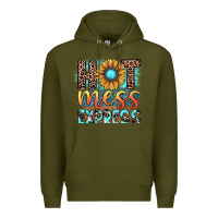 Army Green hot mess express Premium Hoodie - JahusDesignShop