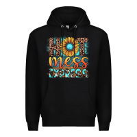 Black hot mess express Premium Hoodie - JahusDesignShop