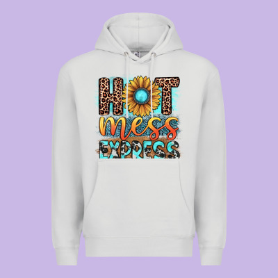 Hot Mess Express Premium Hoodie Designed By Jahusdesignshop