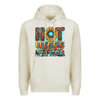 Oatmeal Heather hot mess express Premium Hoodie - JahusDesignShop
