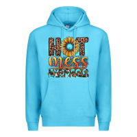 Ocean Blue hot mess express Premium Hoodie - JahusDesignShop
