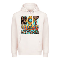 Pale Pink hot mess express Premium Hoodie - JahusDesignShop