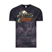 Cloud Black senior 2023 baseball Vintage Tee - NancyCooperArtShop