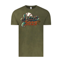 Vintage Olive senior 2023 baseball Vintage Tee - NancyCooperArtShop