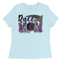 Baby Blue race mom Ladies Tee - Zillion Design Studio