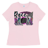 Bubblegum Pink race mom Ladies Tee - Zillion Design Studio
