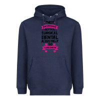 Navy Surgical Dental Assistant Heavyweight Hoodie - Bettercallsaul