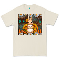 Bone Rabbit daisy sunflower leopard 20oz tumbler Premium Tee - Neo Western