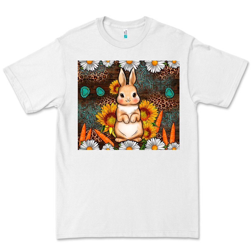 Rabbit Daisy Sunflower Leopard 20oz Tumbler Premium Tee by Neo Western | Teevron