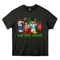 Asphalt coffee cups current mood Heavy Core Tee - texasbilliewilder