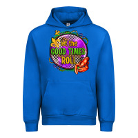 Cobalt let the good times roll olivia Urban Hoodie - OliviaCreatesArt