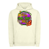 Pigment Pistachio let the good times roll olivia Urban Hoodie - OliviaCreatesArt