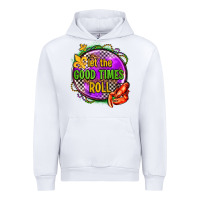 White let the good times roll olivia Urban Hoodie - OliviaCreatesArt