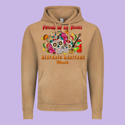 Proud Of My Roots Vintage Hoodie Designed By Bundleandbundleshop