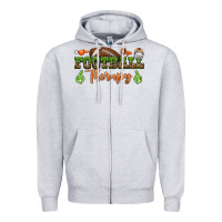Heather Grey football therapy Zipper Hoodie - BundleAndBundleShop