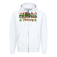 White football therapy Zipper Hoodie - BundleAndBundleShop