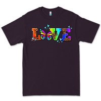 Plum pride love butterflies Premium Tee - AdoDesignShop