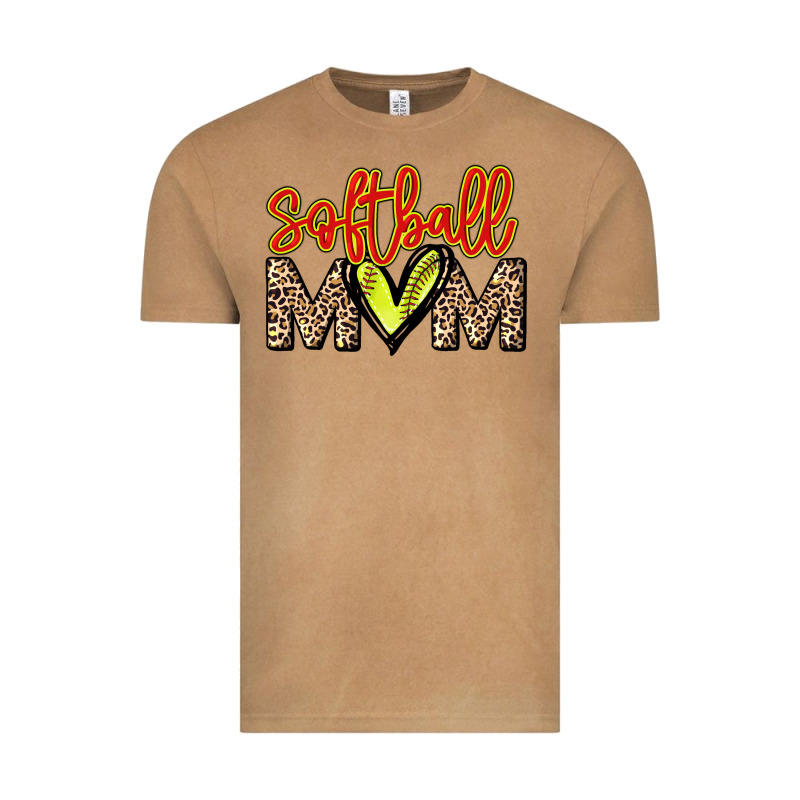 Softball Mom Vintage Tee by NancyCooperArtShop | Teevron