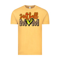 Vintage Mustard softball mom Vintage Tee - NancyCooperArtShop