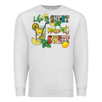 Oatmeal Heather life is  make it sweet Premium Sweatshirt - NancyCooperArtShop