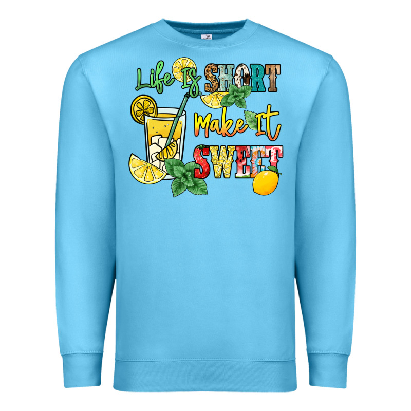 Life Is  Make It Sweet Premium Sweatshirt by NancyCooperArtShop | Teevron