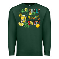 Sports Green life is  make it sweet Premium Sweatshirt - NancyCooperArtShop