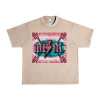 French Oak western mini pink glitter Urban Heavy Tee - BarkalooDesign