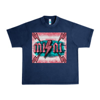 Navy western mini pink glitter Urban Heavy Tee - BarkalooDesign