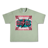 Oil Green western mini pink glitter Urban Heavy Tee - BarkalooDesign