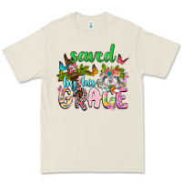 Bone Saved by his grace Premium Tee - Neo Western