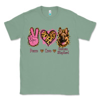 Sage Peace Love German Shepherd Classic Tee - Jasminsmagicworld